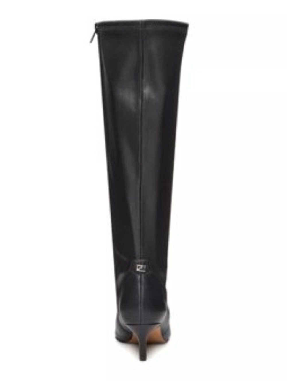 NEW FRANCO SARTO KERRY TALL KITTEN HEEL BLACK BOOTS 6 - Picture 5 of 13